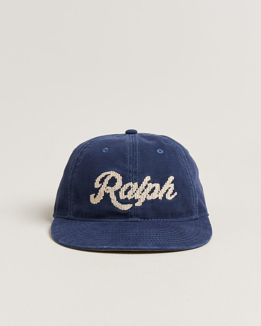Polo Ralph Lauren Cotton Twill Logo Cap Newport Navy – Blauw