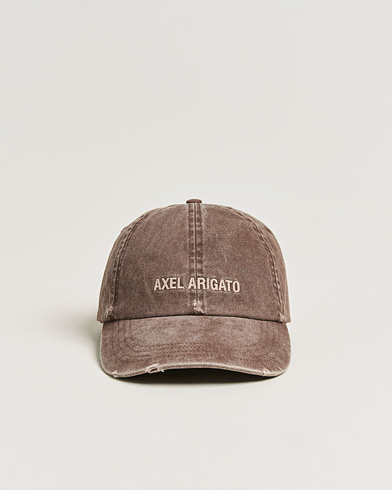 Axel Arigato AA Logo Cap Washed Brown – Bruin