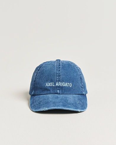 Axel Arigato AA Logo Cap Washed Blue – Blauw