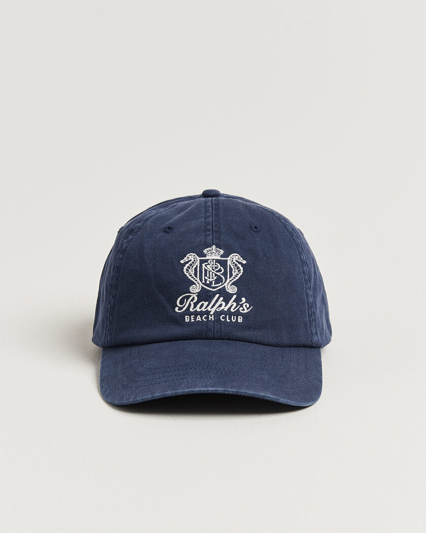 Polo Ralph Lauren Ralph's Beach Club Cap Newport Navy – Blauw