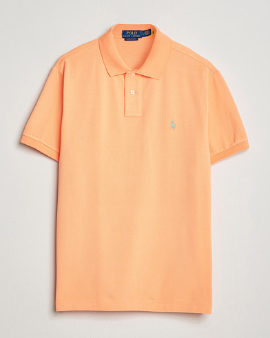 Polo Ralph Lauren Custom Slim Fit Polo Pompano Orange – Oranje