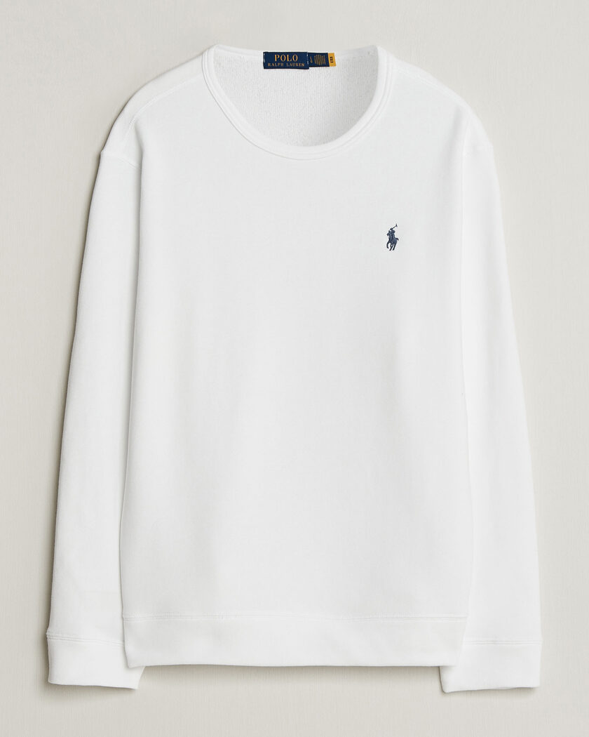 Polo Ralph Lauren Island Terry Sweatshirt White – Wit