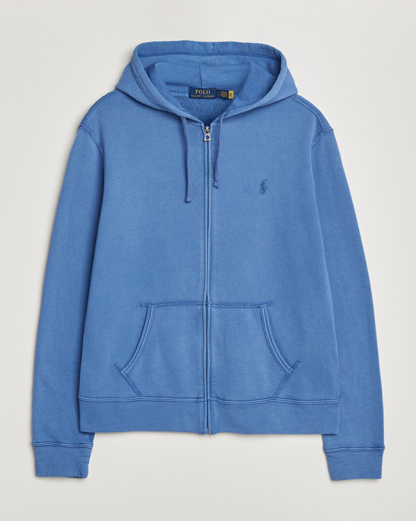 Polo Ralph Lauren Island Terry Full Zip Hoodie Modern Royal – Blauw