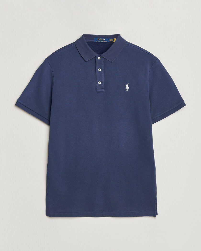 Polo Ralph Lauren Island Terry Polo Newport Navy – Blauw