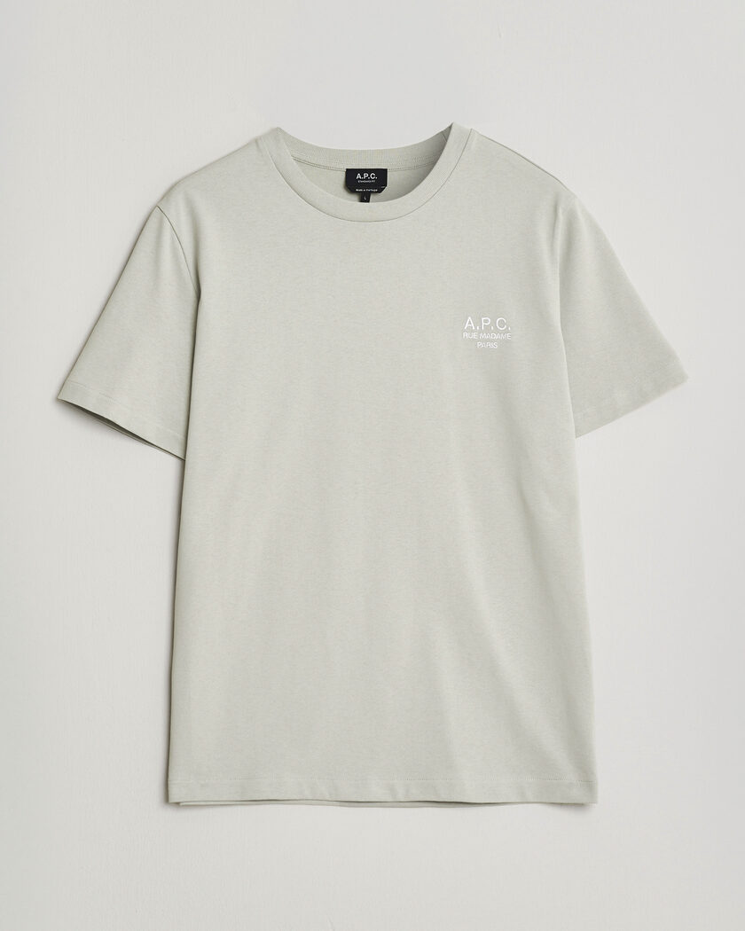 A.P.C. Rue Madame T-Shirt Light Green – Groen