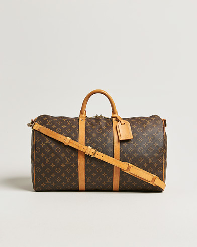 Louis Vuitton Pre-Owned Keepall Bandouliére 50 Monogram – Bruin