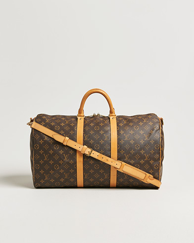 Louis Vuitton Pre-Owned Keepall Bandouliére 50 Monogram – Bruin