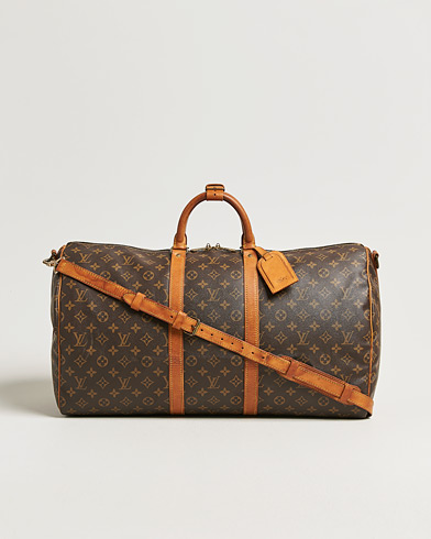 Louis Vuitton Pre-Owned Keepall Bandouliére 55 Monogram – Bruin