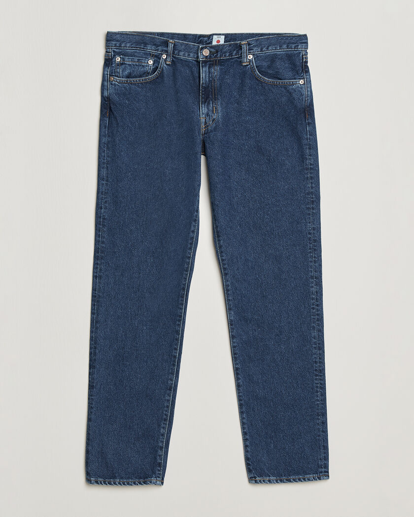 EDWIN Regular Tapered Jeans Used Mid Blue – Blauw