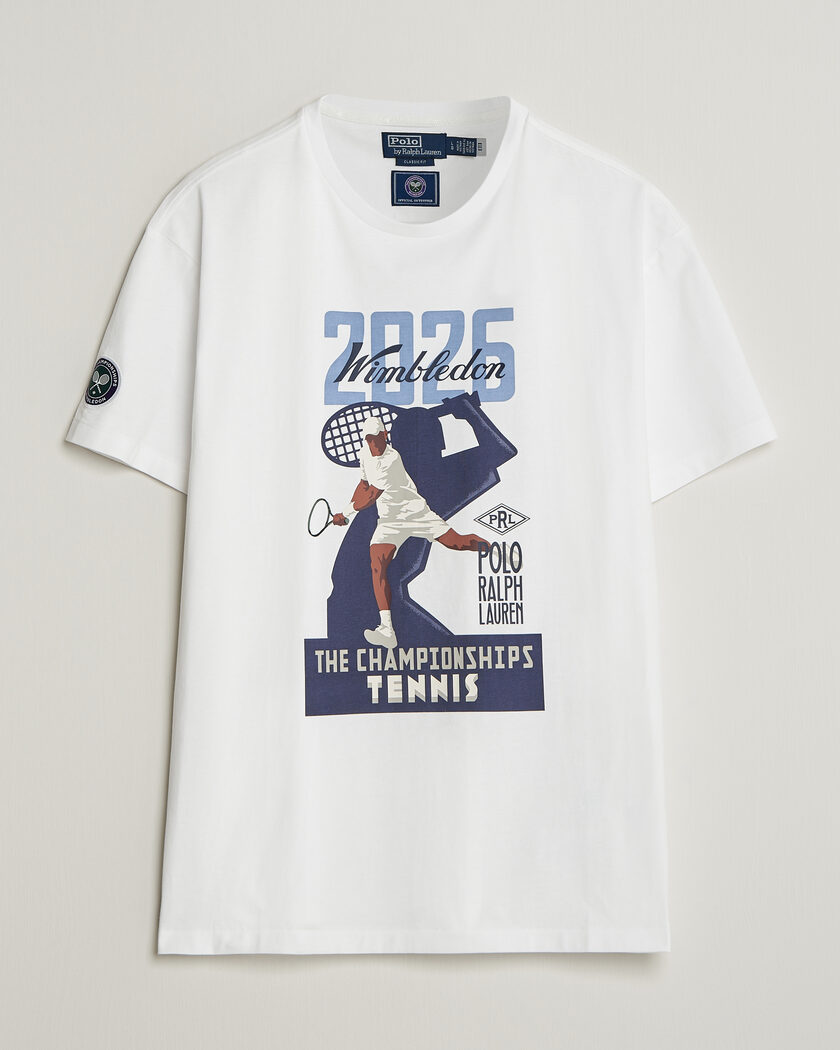 Polo Ralph Lauren Printed Championship Tee White – Wit