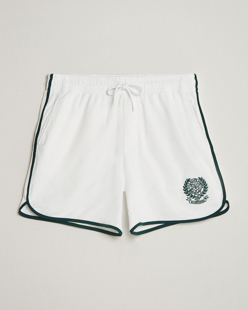 Polo Ralph Lauren Terry Shorts White – Wit