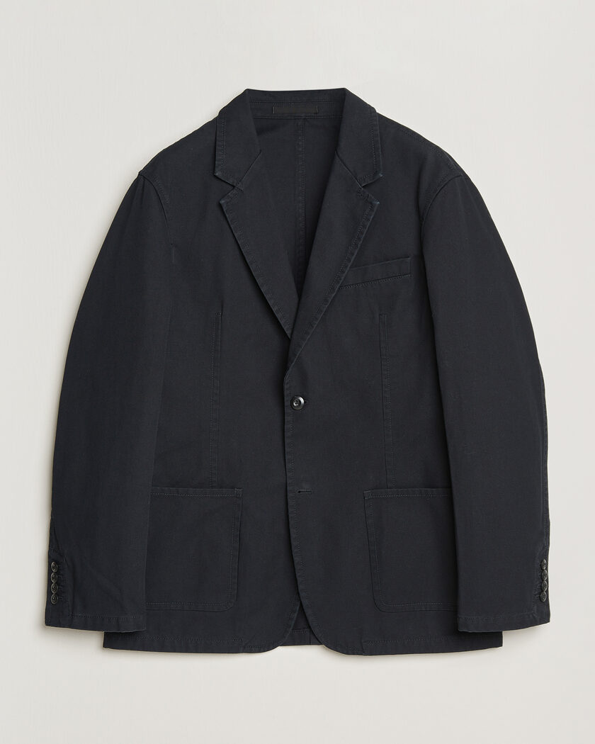 Filippa K Christopher Cotton Blazer Black – Zwart