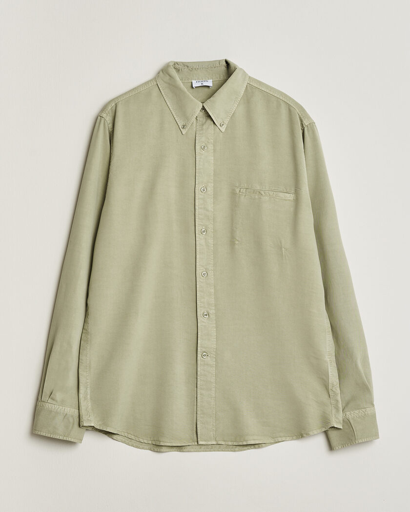 Filippa K Zack Lyocell Shirt Light Green – Groen