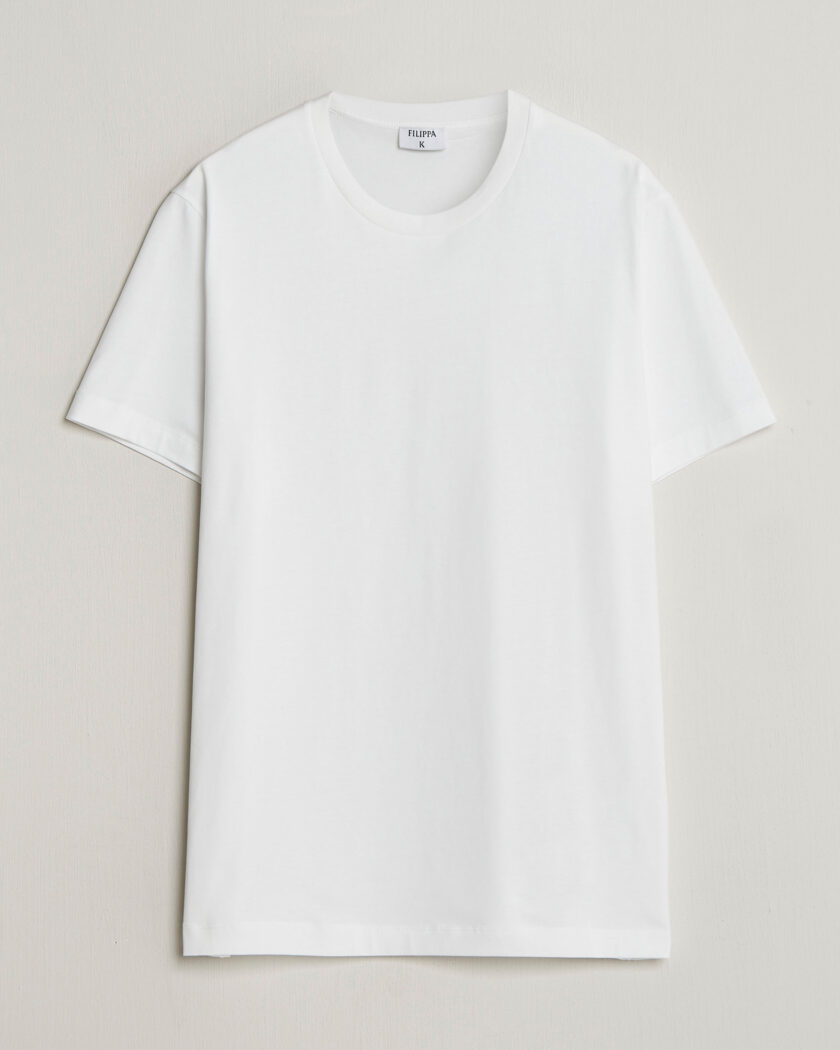 Filippa K Filip Crew Neck T-Shirt White – Wit