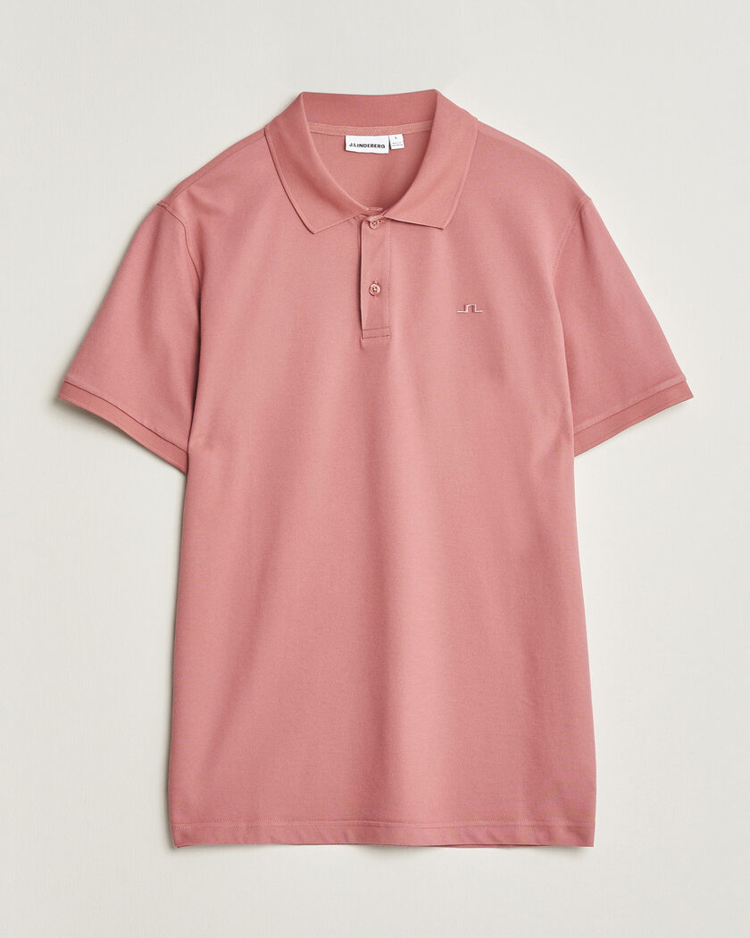 J.Lindeberg Verse Polo Withered Rose – Rood
