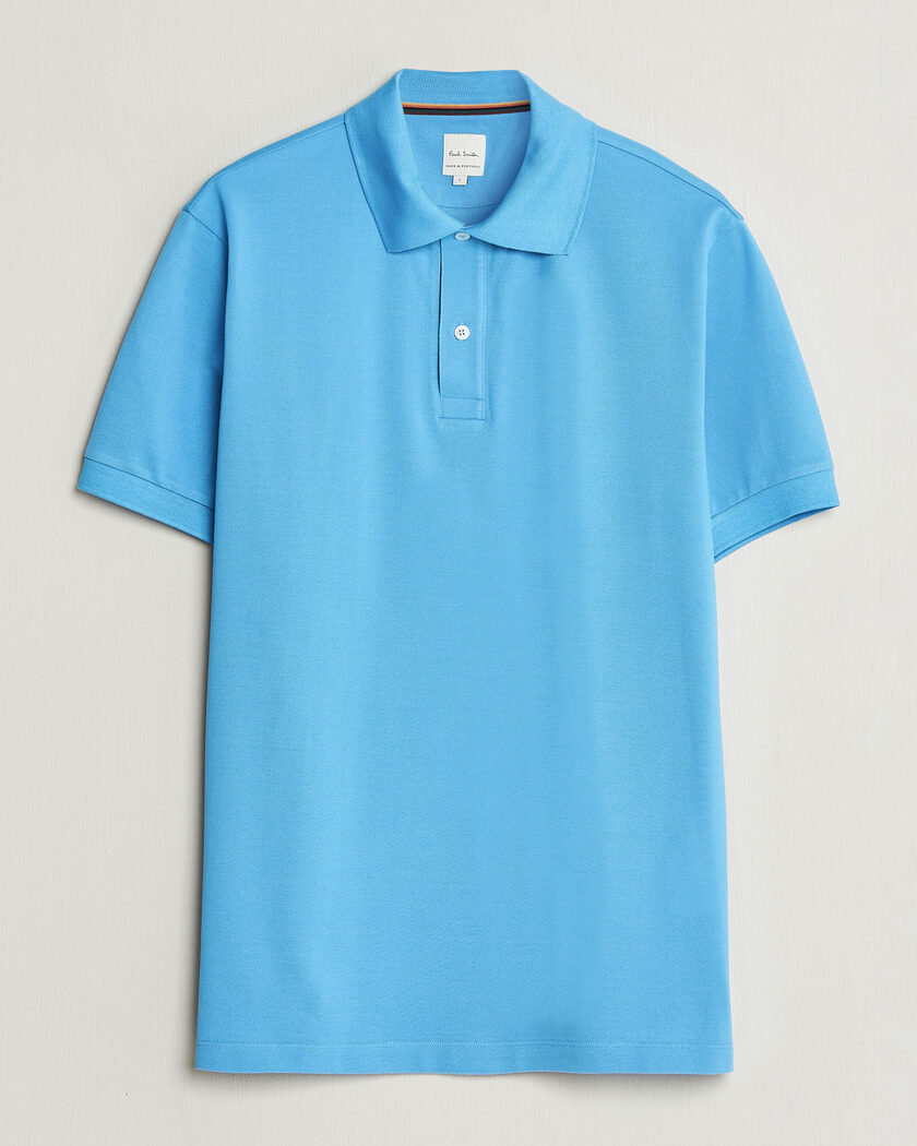 Paul Smith Placket Stripe Polo Blue – Blauw