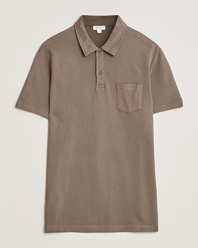 Sunspel Riviera Polo Shirt Dark Cedar – Bruin