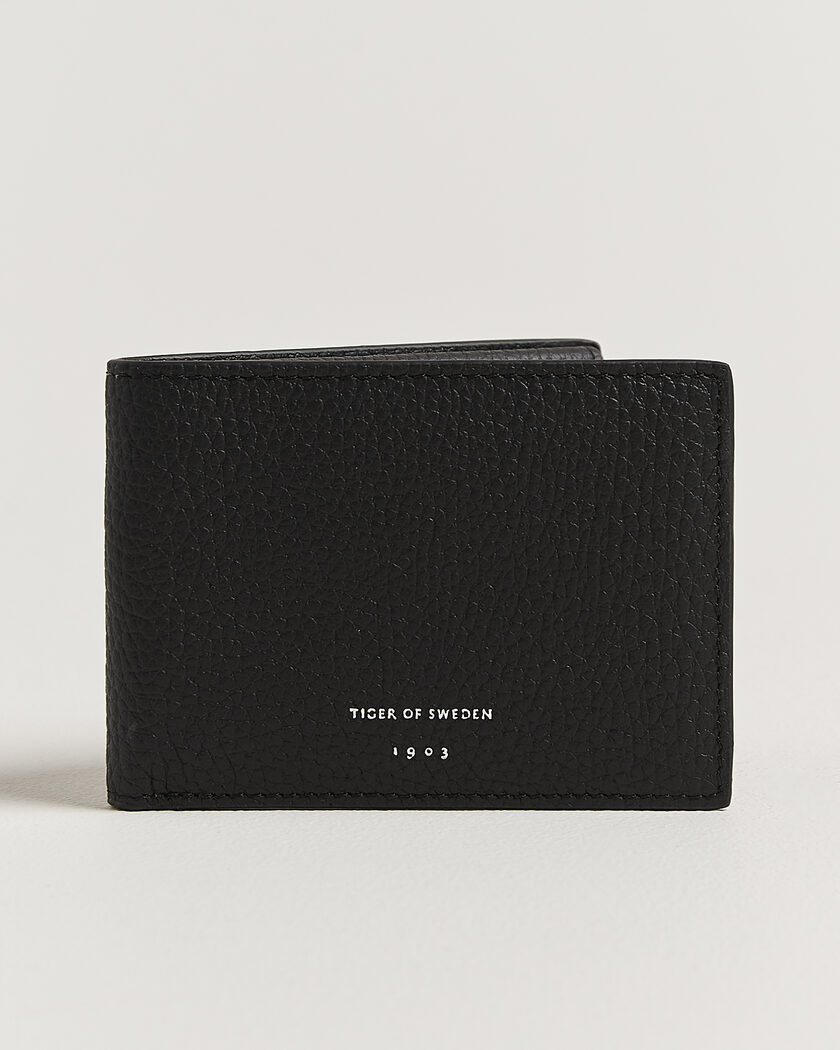 Tiger of Sweden Wivallius Leather Wallet Black – Zwart