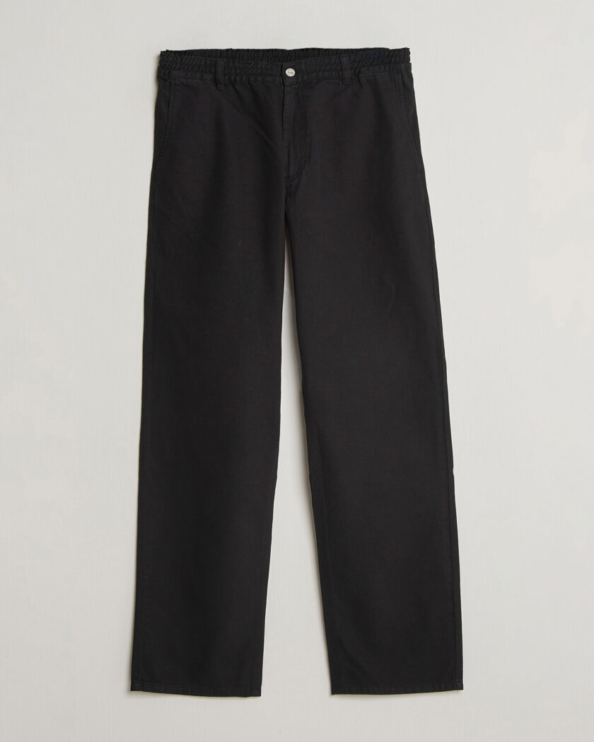 Forét Clay Twill Pants Black – Zwart