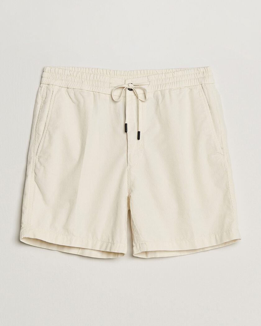 Incotex Baby Corduroy Drawstring Shorts Off White – Wit
