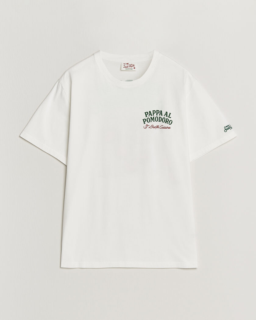 MC2 Saint Barth Back Printed Cotton T-Shirt Pappa Pomodoro – Wit
