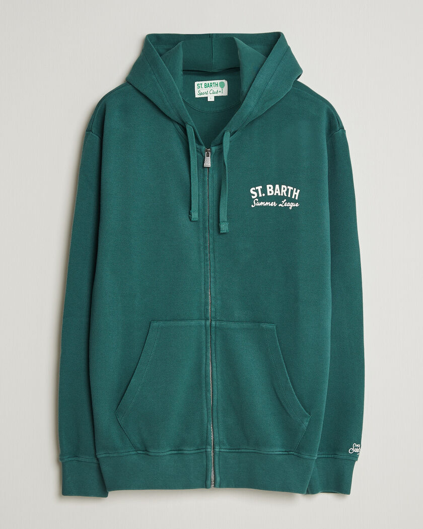 MC2 Saint Barth Back Printed Hoodie Tennis League – Groen
