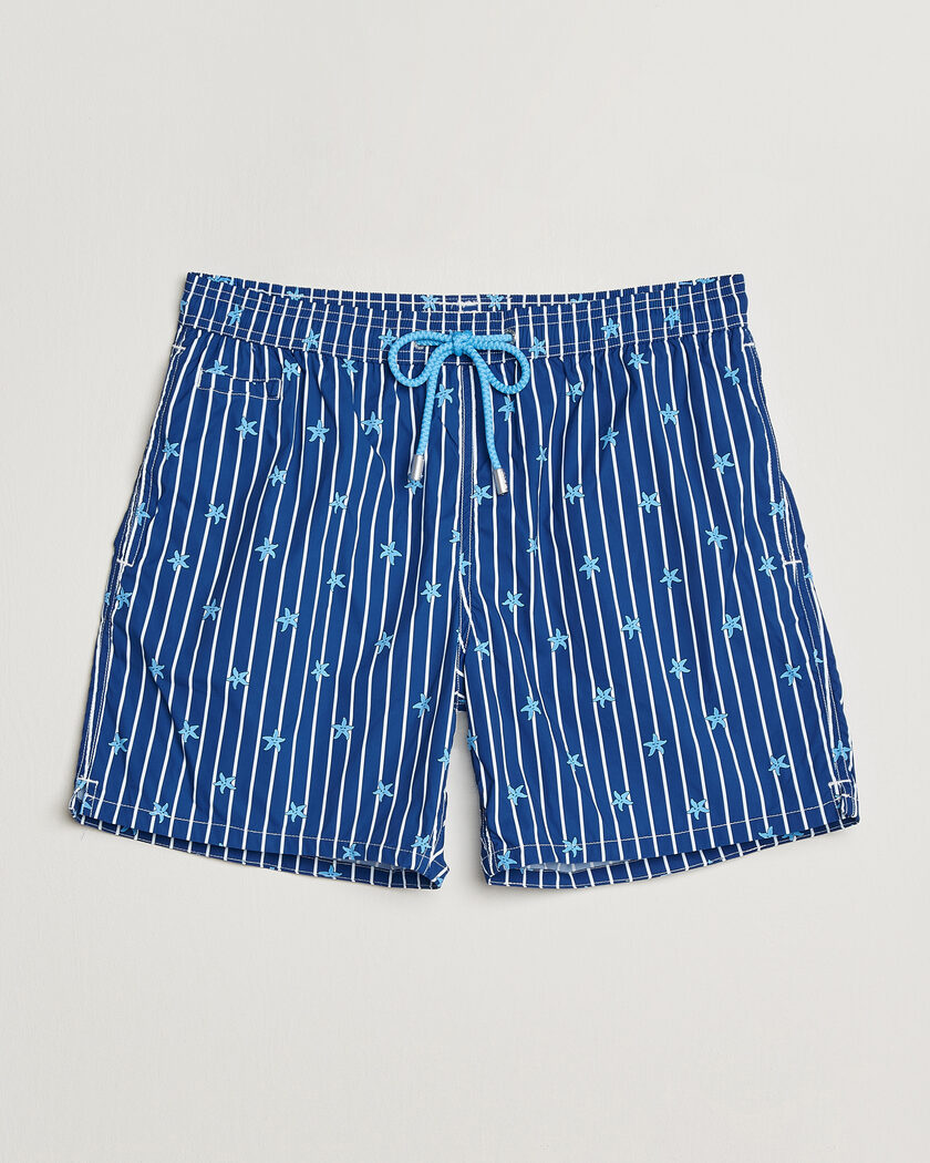 MC2 Saint Barth Printed Swim Shorts Blue Starfish – Blauw