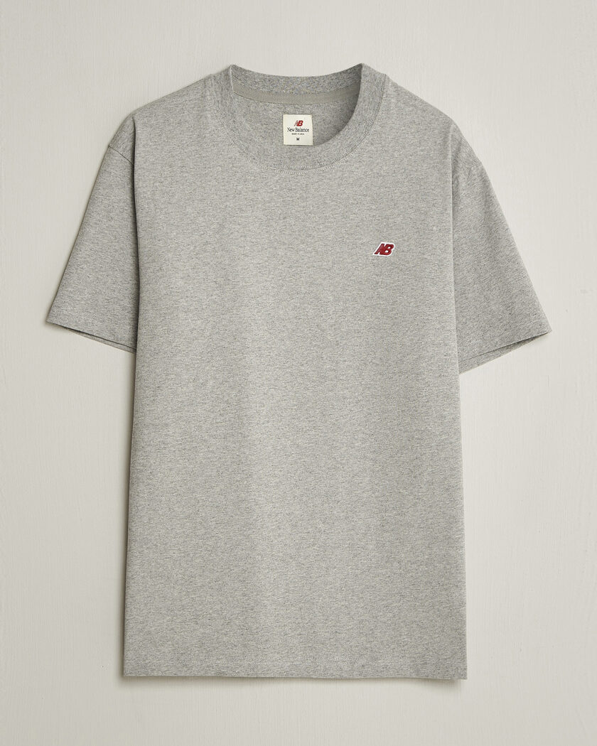 New Balance Made In US & UK New Balance Made In USA Core T-Shirt Athletic Grey – Grijs