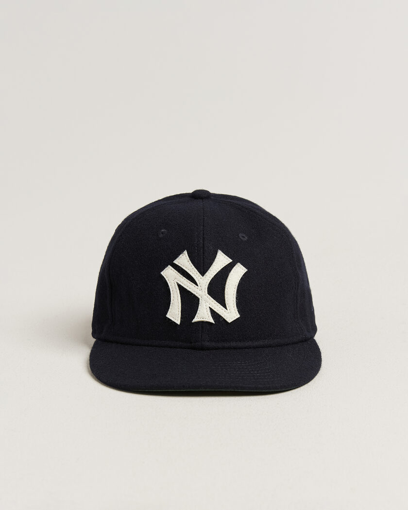New Era Retro Crown 9Fifty Melton Wool Cap New York Yankees – Blauw