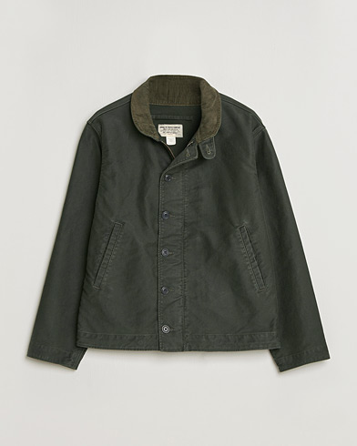 RRL Bower Deck Jacket Vintage Black – Zwart