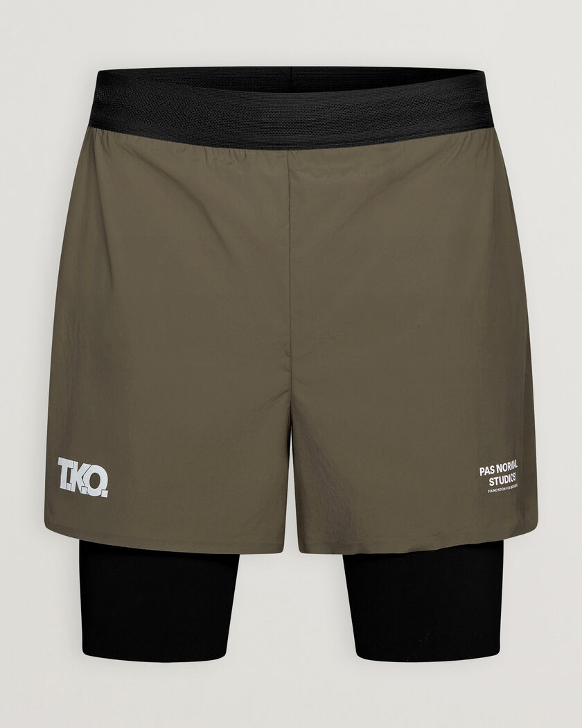 Pas Normal Studios TKO Balance 2-in-1 Shorts Dark Stone – Bruin