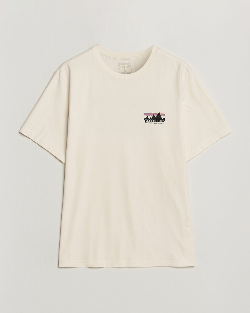 Patagonia 73 Skyline Logo T-Shirt Undyed Natural – Beige