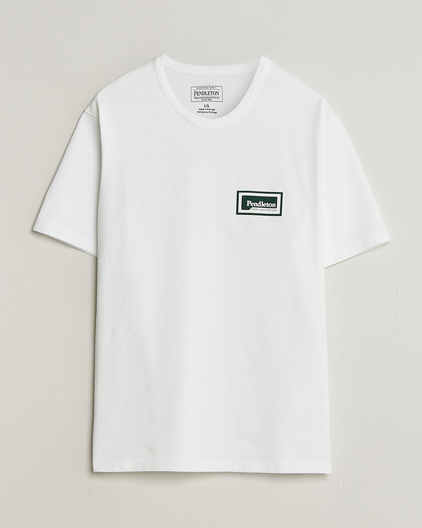 Pendleton Patch Graphic Tee White – Wit