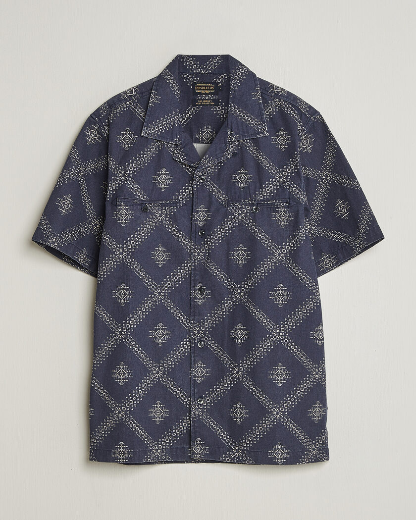 Pendleton Camp Shirt Western Bandana – Blauw