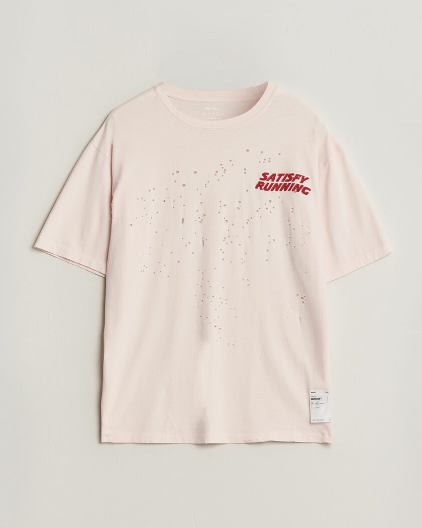 Satisfy MothTech T-Shirt Sun Bleached Rosewater – Roze