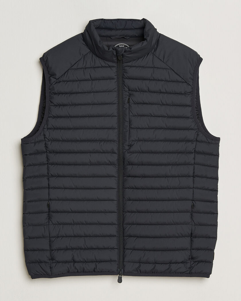 Save The Duck Dave Lightweight Padded Vest Black – Zwart