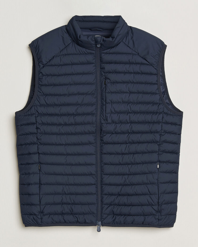 Save The Duck Dave Lightweight Padded Vest Navy Blue – Blauw