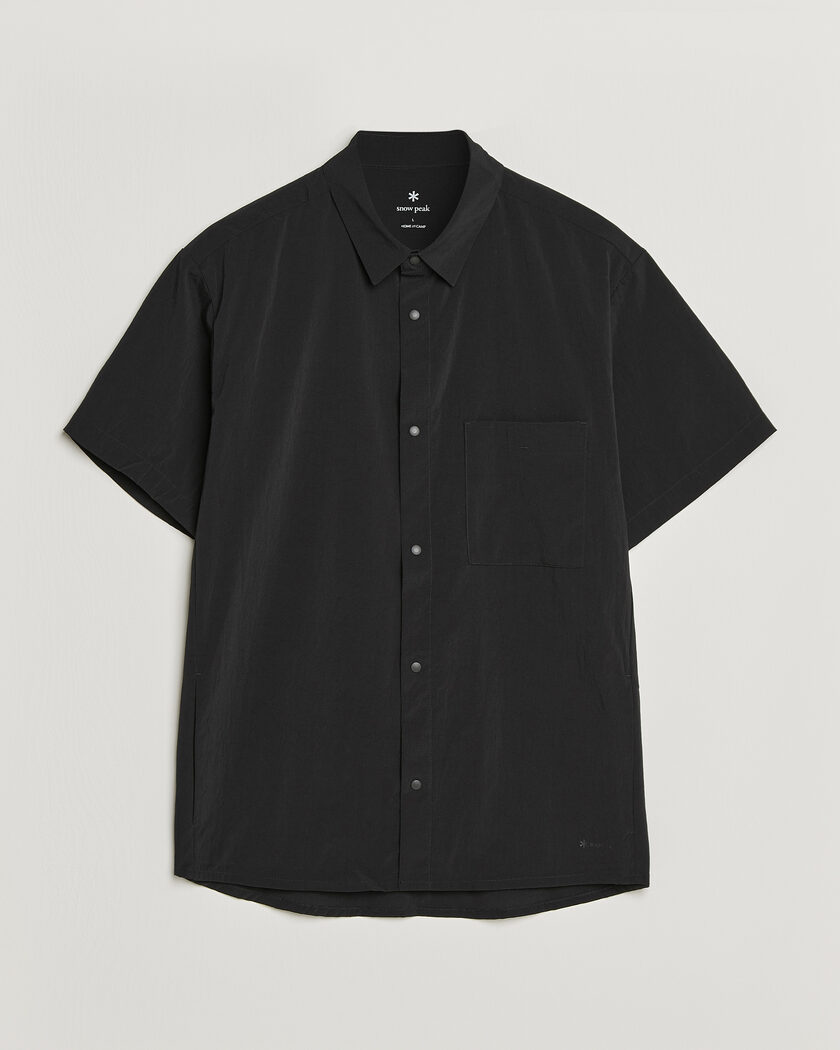 Snow Peak Quick Dry Shirt Black – Zwart