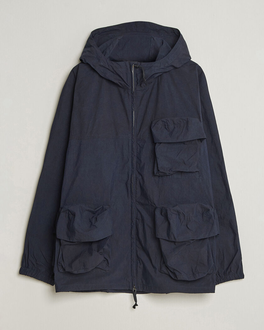 Snow Peak Indigo C/N Parka Navy – Blauw