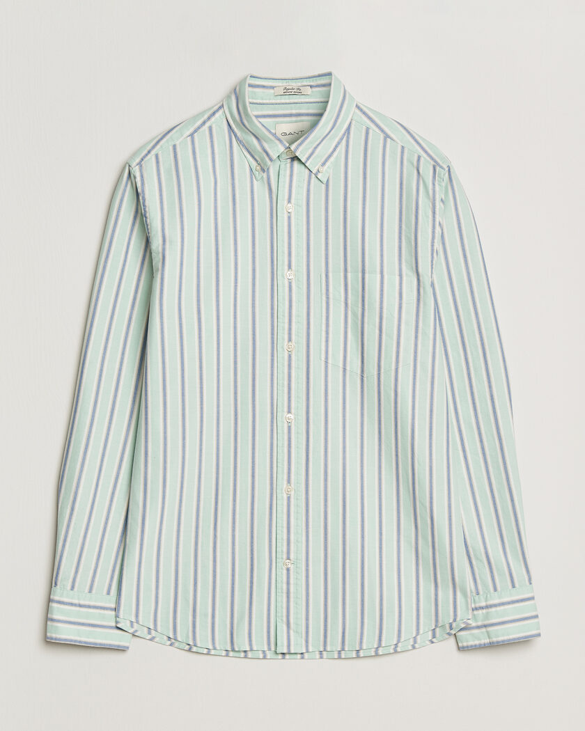 Gant Regluar Fit Archive Oxford Shirt Washed Turquoise – Groen