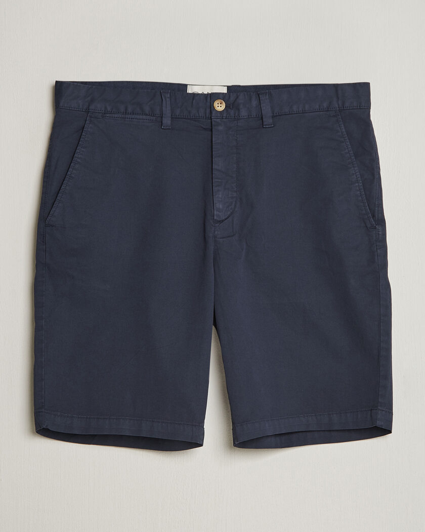 Levi's Garment Dyed Chino Shorts Baltic Navy | Man - CareOfCarl.nl