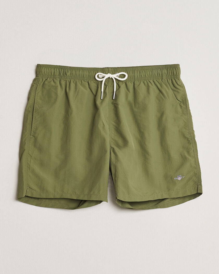 GANT Basic Swimshorts Dry Herb Green – Groen