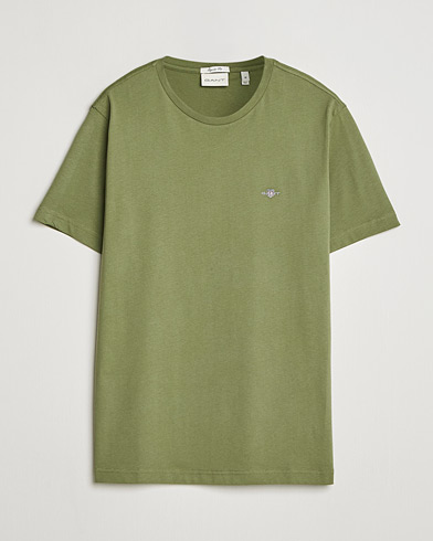 GANT The Original T-Shirt Dry Herb Green – Groen