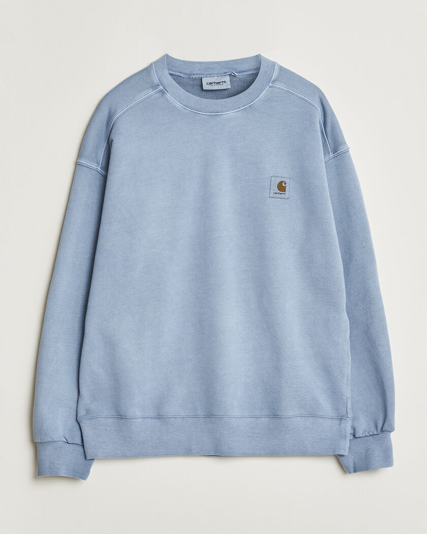 Carhartt WIP Nelson Sweatshirt Gentle Blue – Blauw