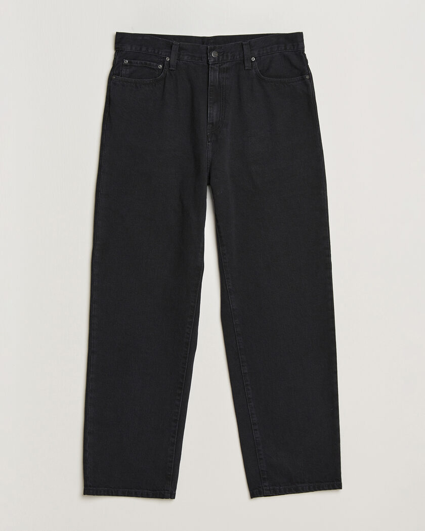  Carhartt WIP Aaron Pant Smith Denim Grey Stone Wash – Grijs