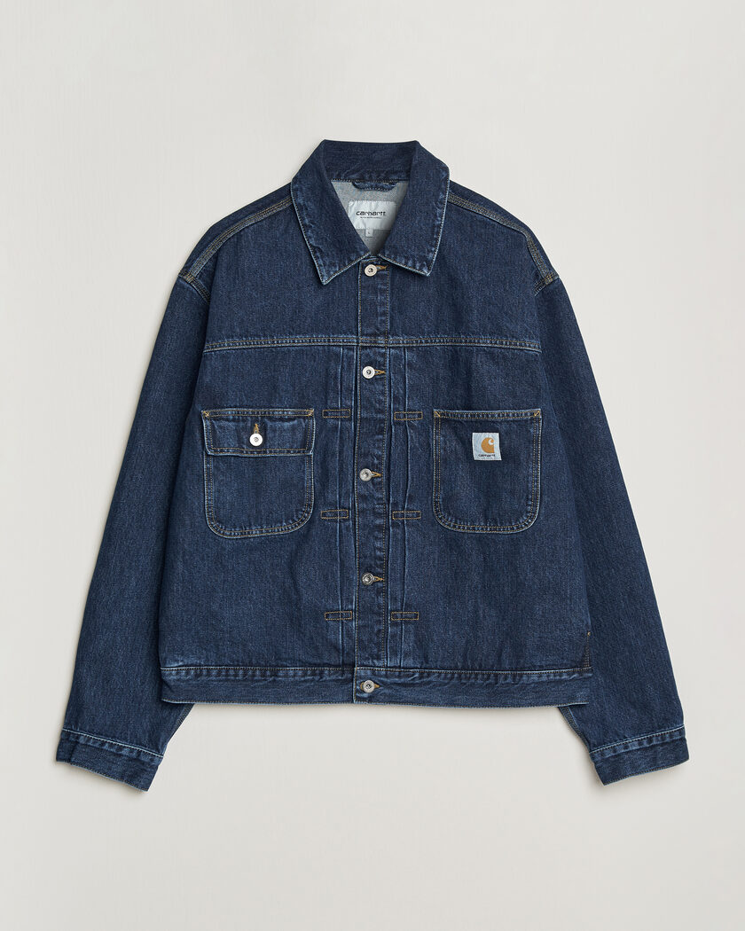 Carhartt WIP Belmar Denim Jacket Blue Stone Wash – Blauw