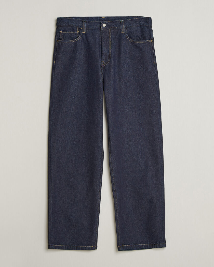 Carhartt WIP Landon Pant Robertson Denim Blue Rinsed – Blauw