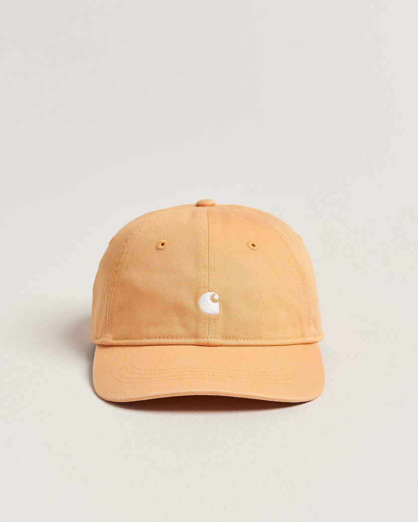 Carhartt WIP Madison Logo Cap Gentle Orange – Oranje
