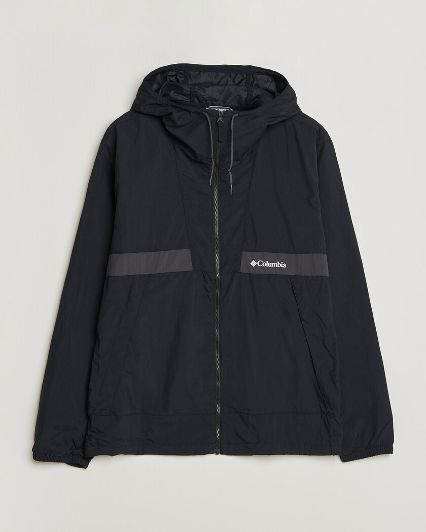 Columbia Spire Valley Hooded Windbreaker Black – Zwart