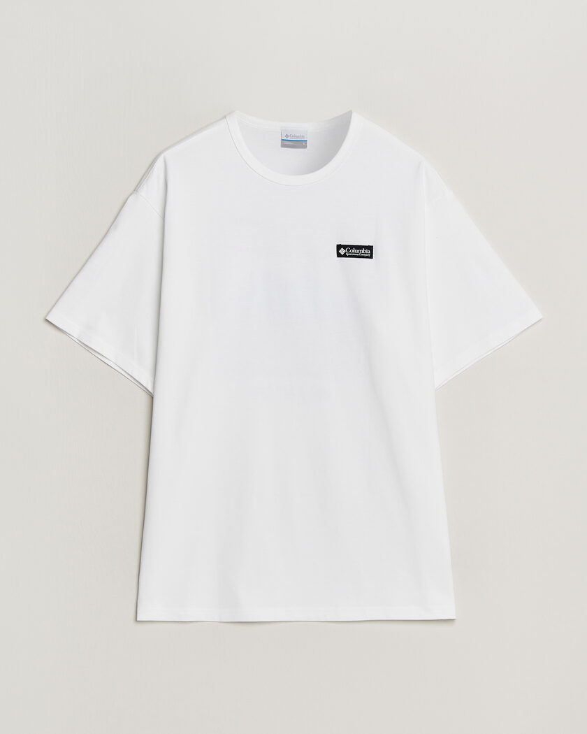 Columbia Heavyweight Back Graphic T-Shirt White – Wit